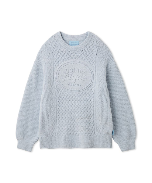 Valentine】アランプルオーバー｜ジェラートピケの通販｜&mall（アンド