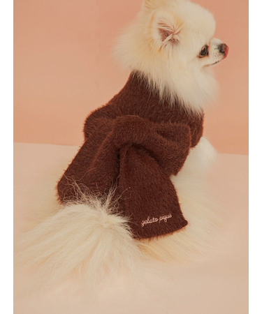 【Valentine】【CAT&DOG】リボンプルオーバー