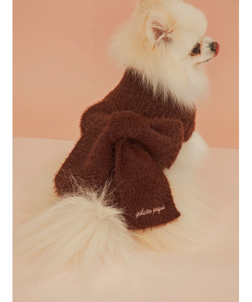 【Valentine】【CAT&DOG】リボンプルオーバー