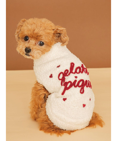 【Valentine】【CAT&DOG】ハイネックロゴプルオーバー