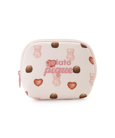 【Valentine】総柄ティッシュポーチ