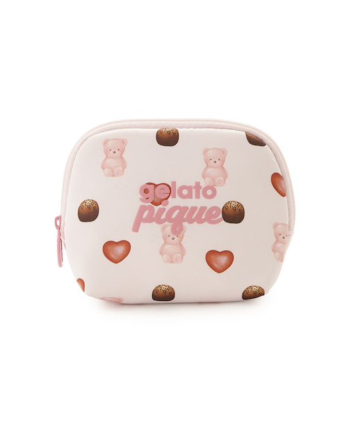 【Valentine】総柄ティッシュポーチ