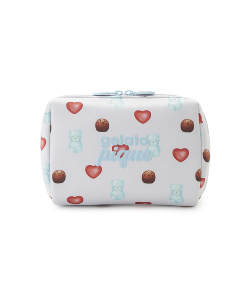 【Valentine】総柄ポーチ