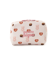 【Valentine】総柄ポーチ