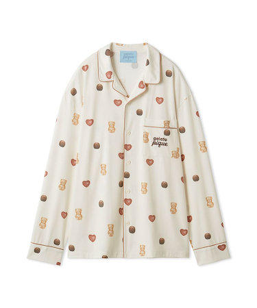 【Valentine】【HOMME】総柄シャツ