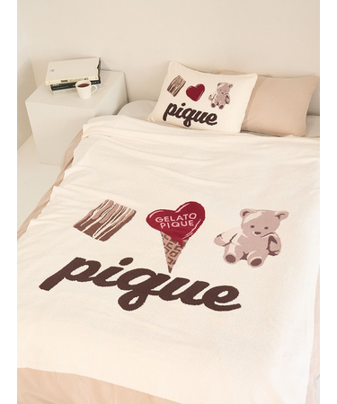 【Valentine】【Sleep】ジャガードマルチカバー