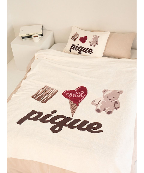 【Valentine】【Sleep】ジャガードマルチカバー