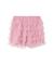 ハート柄チュールショートパンツ