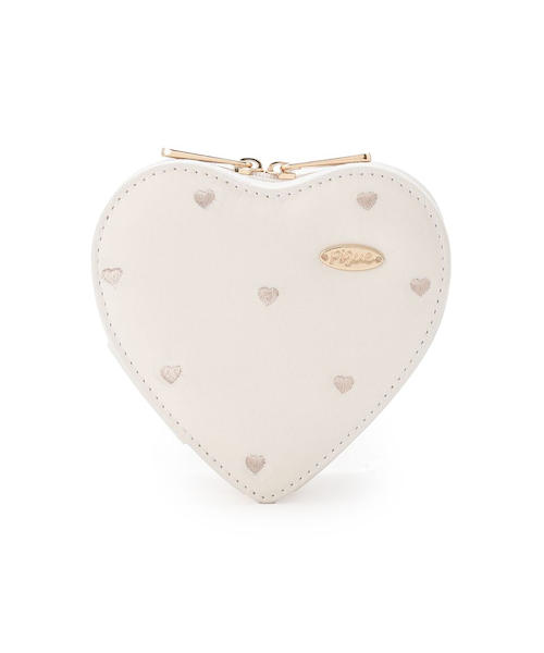 ハート型アクセサリーポーチ｜ジェラートピケの通販｜&mall（アンド