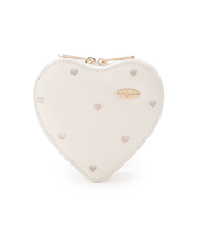 ハート型アクセサリーポーチ