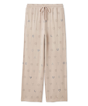 【HOMME】吸湿発熱レーヨンロングパンツ