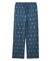 【HOMME】吸湿発熱レーヨンロングパンツ