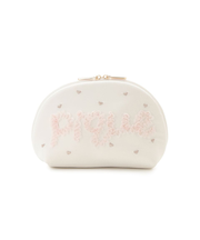 フリルロゴポーチ