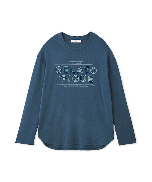 【HOMME】吸湿発熱レーヨンロンT