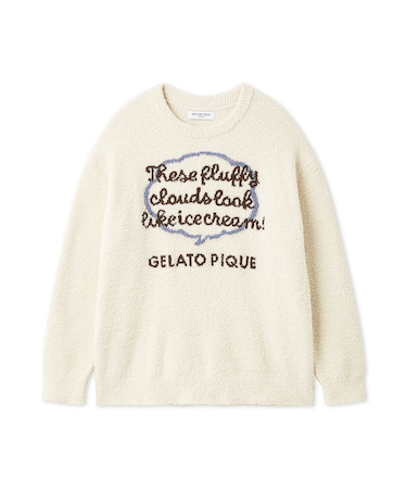 【HOMME】ベビモコトークロゴプルオーバー