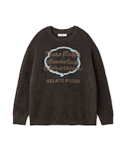 【HOMME】ベビモコトークロゴプルオーバー