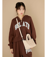 ロゴショルダーバッグ