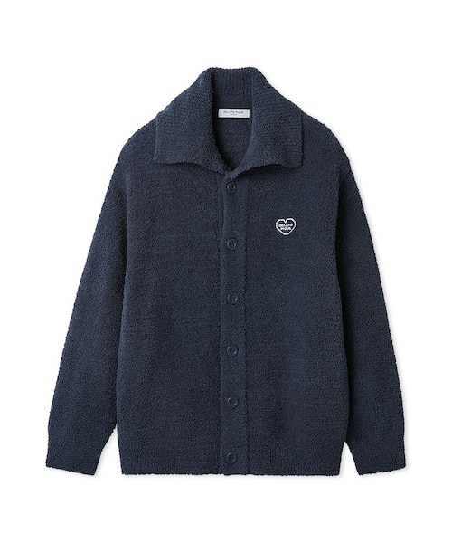 HOMME】べビモコハートロゴ刺繍カーディガン｜ジェラートピケの通販