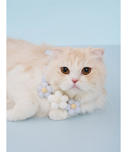 【CAT&DOG】スムーズィーフラワーモチーフチョーカー