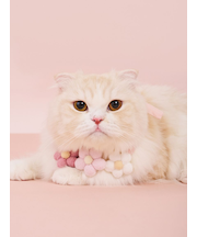 【CAT&DOG】スムーズィーフラワーモチーフチョーカー