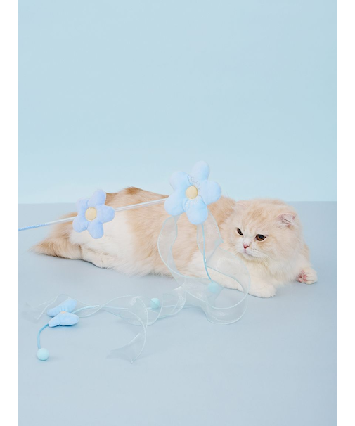 【CAT&DOG】フラワーモチーフねこじゃらし