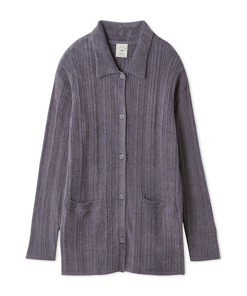 調温スムーズィーランダムリブカーディガン｜ジェラートピケの通販