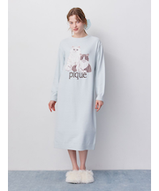 エアリーモコキャットジャガードワンピース