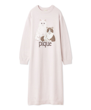 エアリーモコキャットジャガードワンピース