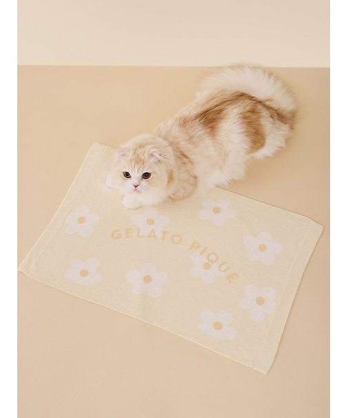 【CAT&DOG】スムーズィーフラワージャガードブランケット