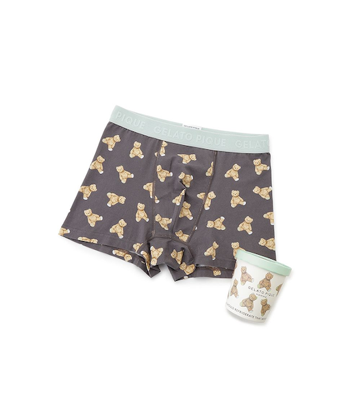 【HOMME】ベア柄ボクサーパンツ