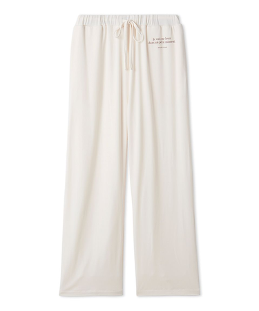 インレイロゴロングパンツ