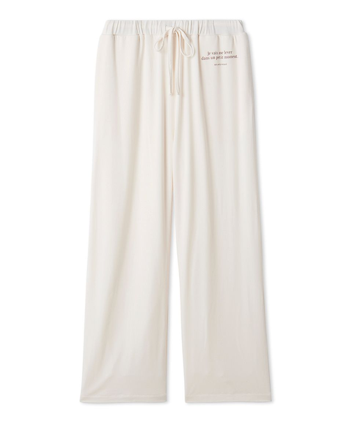 インレイロゴロングパンツ