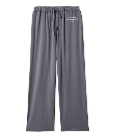 インレイロゴロングパンツ