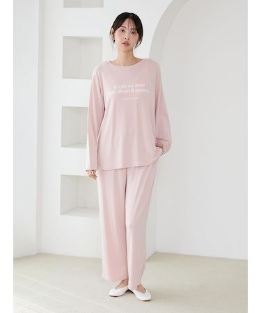 インレイロゴロングパンツ