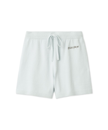 エアリーモコロゴ刺繍ショートパンツ