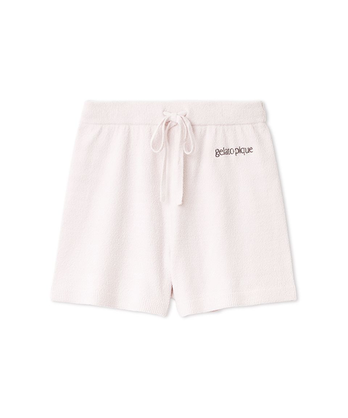 エアリーモコロゴ刺繍ショートパンツ