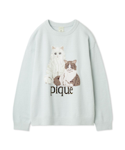 エアリーモコキャットジャガードプルオーバー