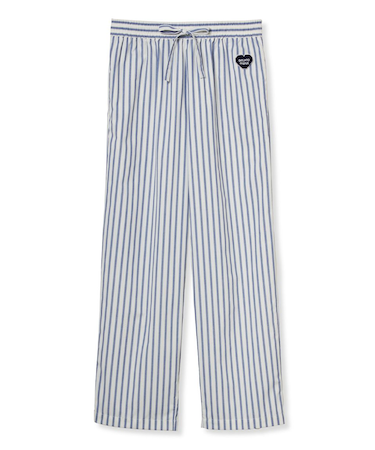 【HOMME】ブロードストライプロングパンツ