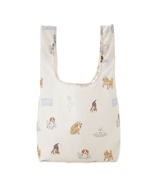 プレイフルDOG総柄エコバッグSサイズ