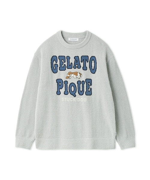 HOMME】エアリーモコスリーピングドッグプルオーバー｜ジェラートピケ