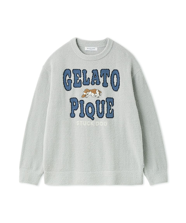 【HOMME】エアリーモコスリーピングドッグプルオーバー