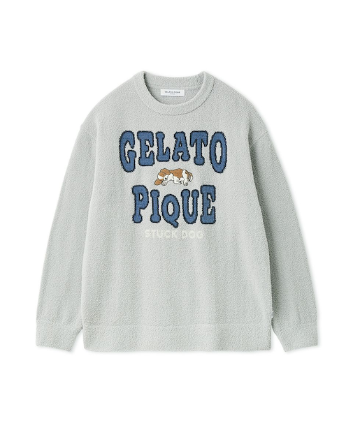 【HOMME】エアリーモコスリーピングドッグプルオーバー