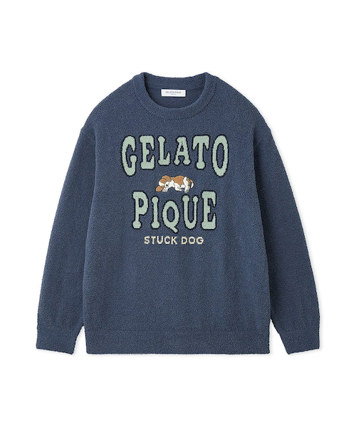 HOMME】エアリーモコスリーピングドッグプルオーバー｜ジェラートピケ