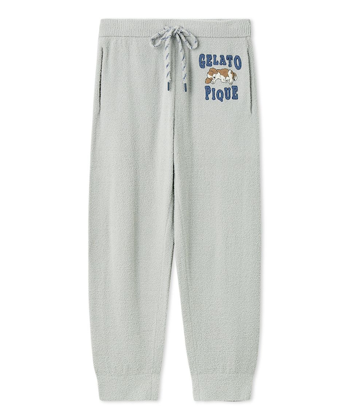 【HOMME】エアリーモコスリーピングドッグロングパンツ