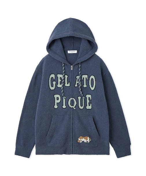 【HOMME】エアリーモコスリーピングドッグパーカ