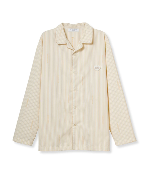 【HOMME】ブロードストライプシャツ