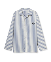 【HOMME】ブロードストライプシャツ