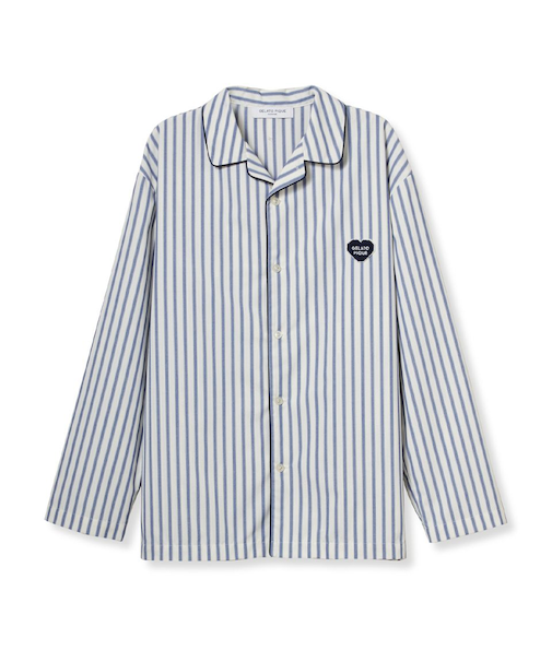 【HOMME】ブロードストライプシャツ