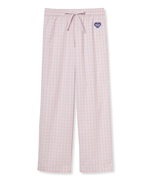 【HOMME】ブロードチェックロングパンツ