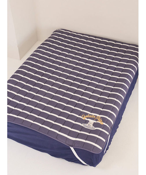 【Sleep】【UNISEX】プレイフルDOG敷きパッド(シングル)